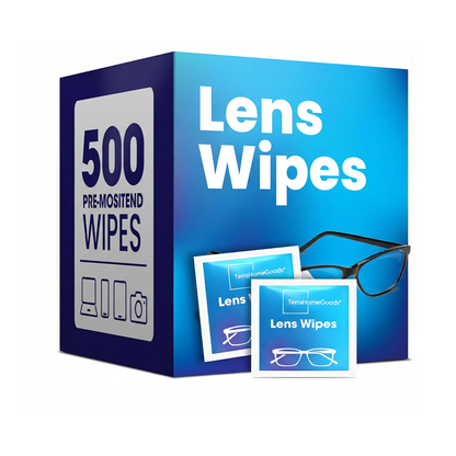 TerraHomeGoods® Lens Wipes for Eyeglasses