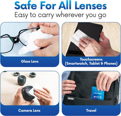 TerraHomeGoods® Lens Wipes for Eyeglasses